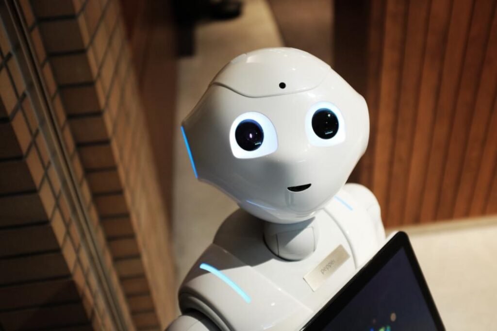 Robô representando a inteligência artificial
