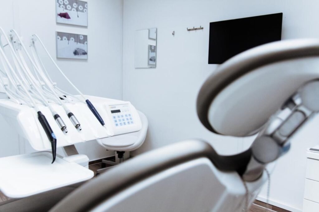 Atendimento em clínica odontológica